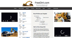 Desktop Screenshot of freedirt.com